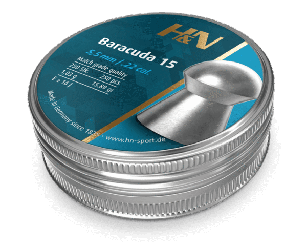 H&N BARACUDA 15 15.89 GRAIN 5,5 MM SAÇMA / 250 ADET