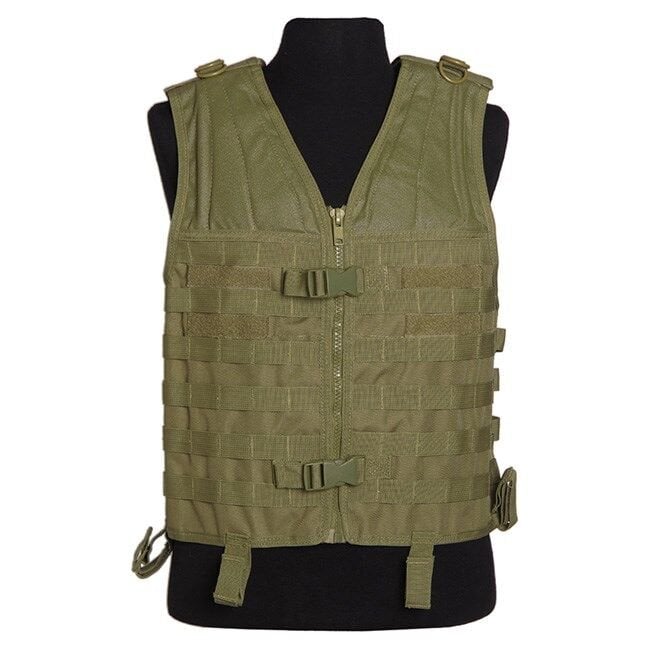 13462101 MIL-TEC STURM TACTICAL MOLLE CARRIER GREEN WEST