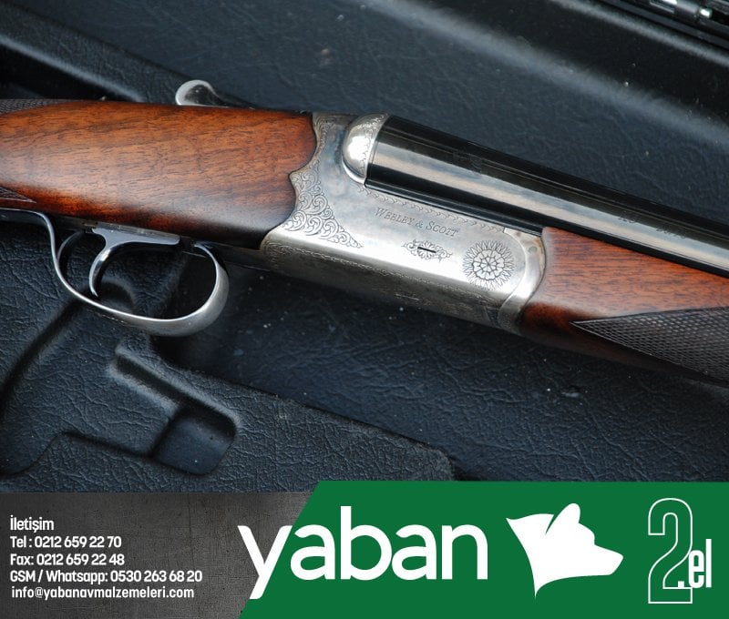 akus-webley WEBLEY & SCOTT 2020 ÇİFTE AV TÜFEĞİ / 2.EL