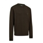 DEERHUNTER Harrington  Kahverengi Yuvarlak Yaka Kazak L