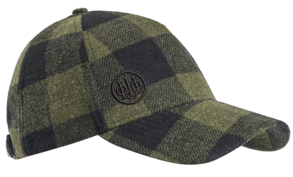 BERETTA LODGE CHECKERED GREEN MOSS ŞAPKA