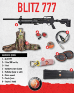 HATSAN BLITZ 777 SUPER COMBO YARI & TAM OTOMATİK PCP HAVALI TÜFEK