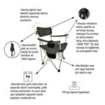 PLATAN ONES-M KATLANIR KAMP SANDALYESİ