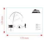 Tenthouse (Auto2) 2 Kişilik Otomatik Çadır (50+145)*240*105 cm